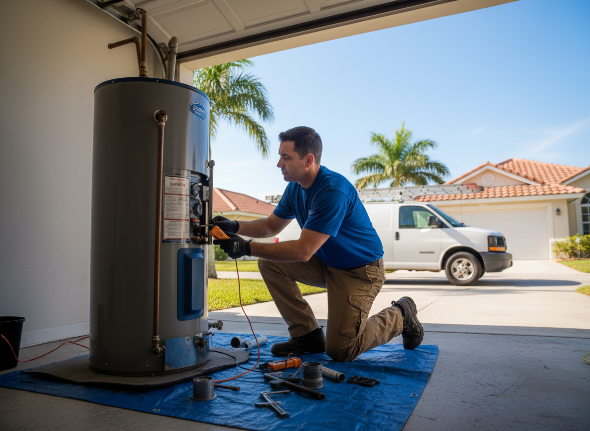 water heater repair work by Water Heater Repair Tampa FL in Tampa, Florida